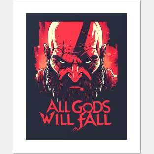 all gods will fall Posters and Art